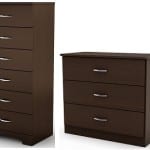 3 Drawer or 6 Drawer Chest in Chocolate
