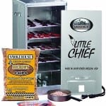 Electric Smoker with 4 Grills (25lb capacity) HP 300
