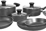 Nonstick Pots and Pans Set, 10 Piece (HP)