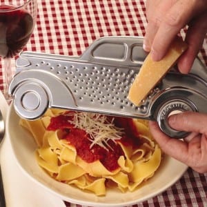 1930's Gangster Grater with Measuring Hole (Front)