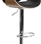 Rotating Bar Stool, Wood Vinyl in Beech 1 HP