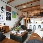 Bachelor Pad Living Room 10