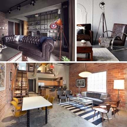 Small Bachelor Pad Living Room Ideas - Single Man Home Decorating Ideas