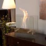 Bachelor Pad Living Room fireplace