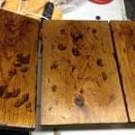 Couch Arm Wrap stain 2