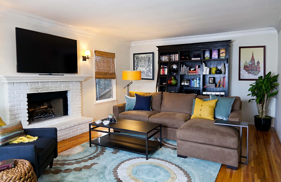 1 Interior Design for Divorced Dad living room