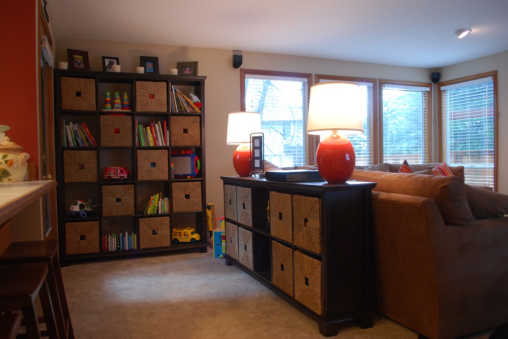 3 Interior Design for Divorced Dad living room
